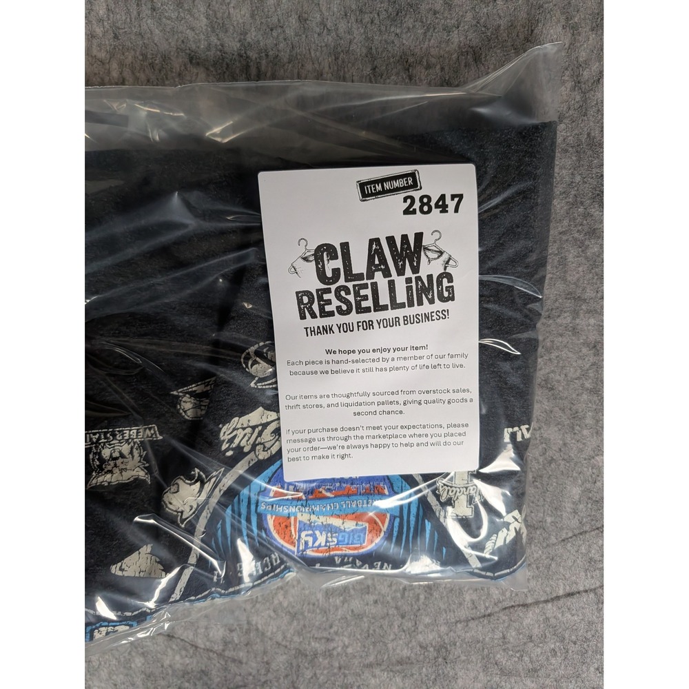 Champion Big Sky Basketball Championships Mens XL T Shirt Gray 2017 Reno NV - Picture 9 of 9